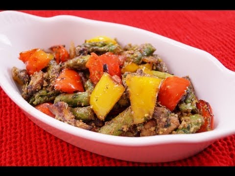 Vegetables With Basil Pesto Sauce Recipe: Easy Side Dish! Diane Kometa-Dishin’ With Di Recipe  #78