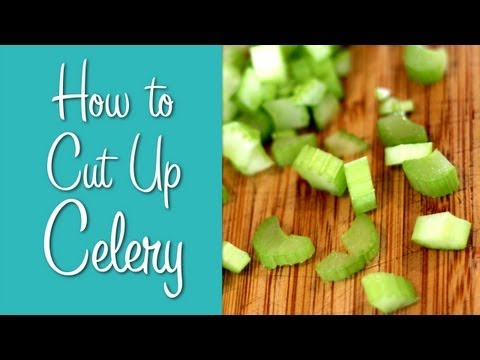 How to Cut Celery (Learn to Cook)