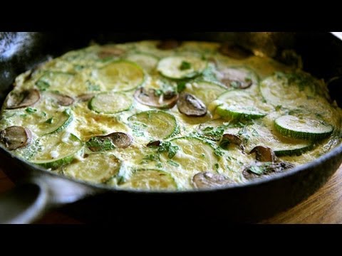 How to make a Frittata ~ Hilah’s Mushroom & Zucchini Frittata Recipe