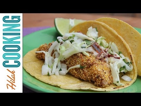 Fish Tacos Recipe |  Tacos De Pescado