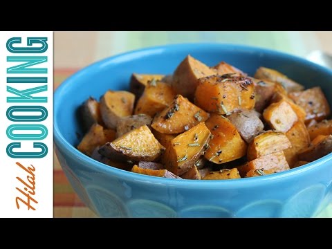 Roasted Sweet Potatoes |  Hilah Cooking