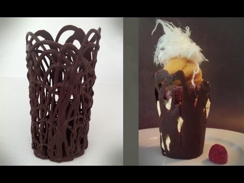 How to make a CHOCOLATE BOWL tall How To Cook That Ann Reardon