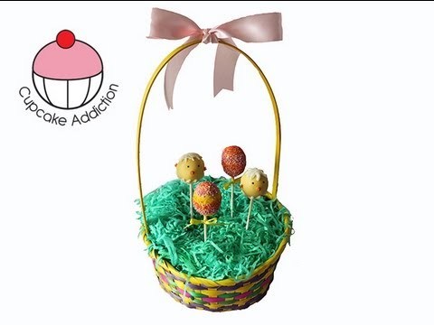 Make an Easter Basket CakePop Stand! A Cupcake Addiction How To Display Cake Pops Tutorial