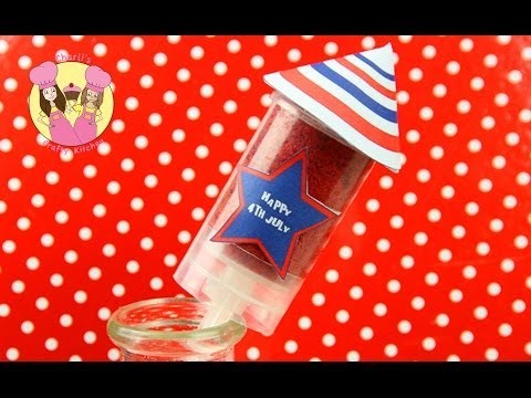 4th July Rocket Push Pops – Make these cake shooters for independence day using our FREE Printables