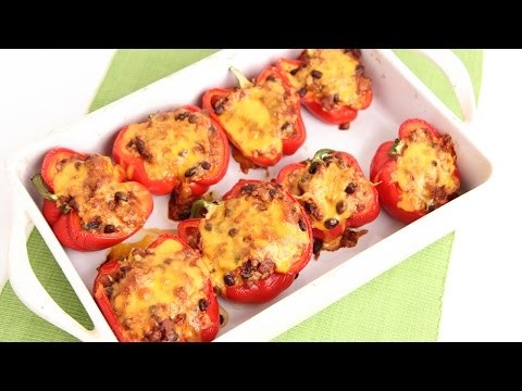 Chili Stuffed Peppers Recipe – Laura Vitale – Laura in the Kitchen Episode 820