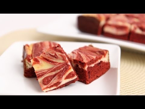 Red Velvet Cheesecake Brownies Recipe – Laura Vitale – Laura in the Kitchen Episode 731