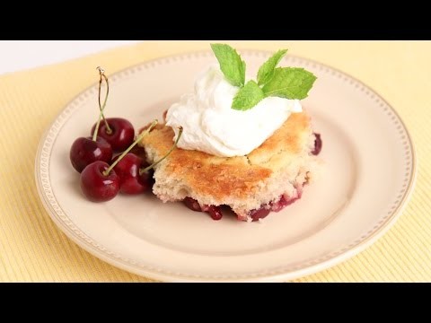 Homemade Cherry Cobbler Recipe – Laura Vitale – Laura in the Kitchen Episode 813