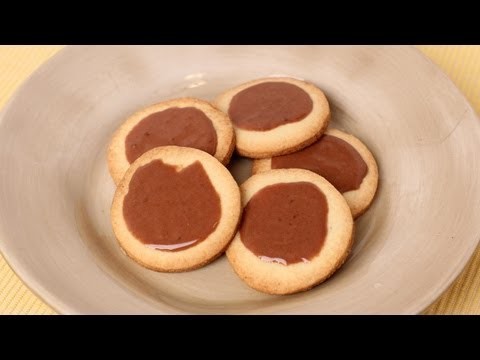 Butter Cookies with Chocolate Glaze Recipe – Laura Vitale – Laura in the Kitchen Episode 455