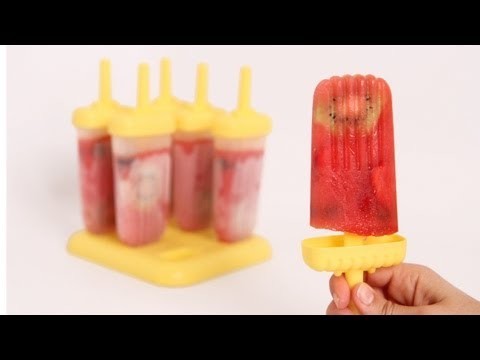Homemade Fresh Fruit Popsicles Recipe- Laura Vitale – Laura in the Kitchen Episode 618
