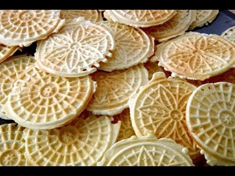 How to Make Pizzelles – Recipe by Laura Vitale – Laura in the Kitchen Episode 115