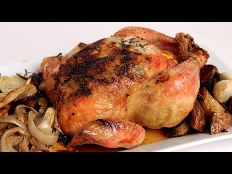 Whole Roast Chicken Recipe – Laura Vitale – Laura in the Kitchen Episode 302