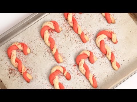Candy Cane Cookies Recipe – Laura Vitale – Laura in the Kitchen Episode 851