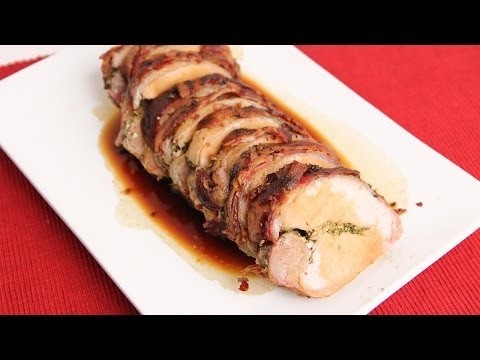 Rosemary Stuffed Pork Loin Recipe – Laura Vitale – Laura in the Kitchen Episode 694