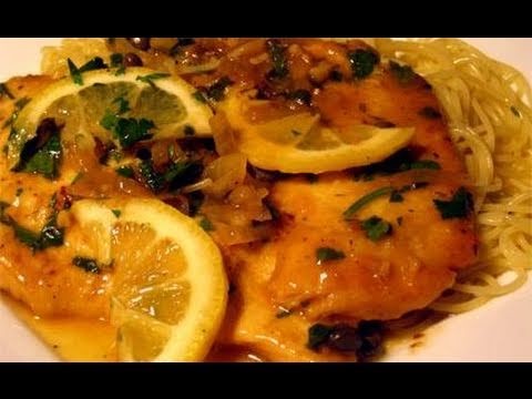 Chicken Piccata Recipe / How-to Video – Laura Vitale “Laura In The Kitchen” Episode 29