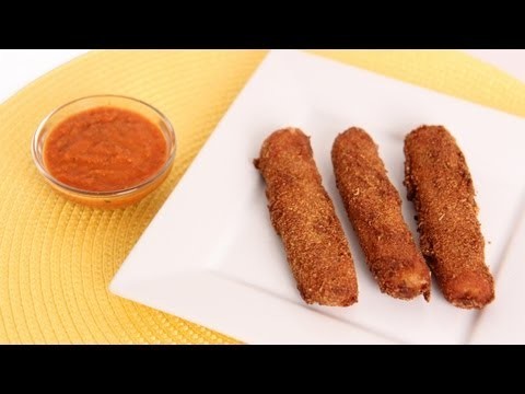 Homemade Mozzarella Sticks Recipe – Laura Vitale – Laura in the Kitchen Episode 597