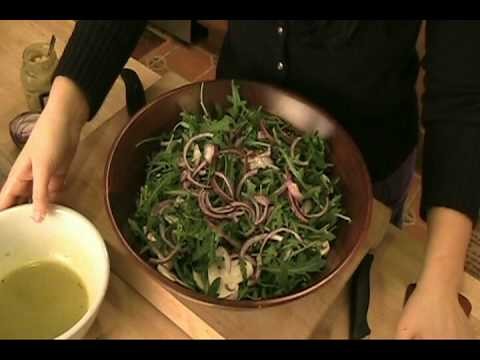 How to make Arugula Salad w/ Lemon Vinaigrette – Laura Vitale “Laura In The Kitchen” Episode 20