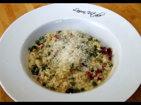 How to make Risotto w/ Prosciutto & Peas – Recipe by Laura Vitale – Laura In The Kitchen Episode 57