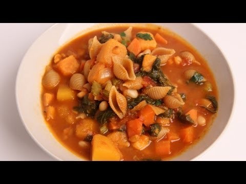 Winter Minestrone Soup Recipe – Laura Vitale – Laura in the Kitchen Episode 332