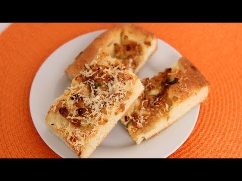 Caramelized Onion Focaccia Recipe – Laura Vitale – Laura in the Kitchen Episode 531
