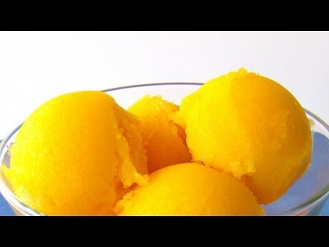 Mango Sorbet Recipe – by Laura Vitale – Laura in the Kitchen Episode 161