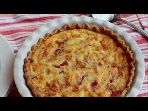 Quiche Lorraine Mother’s Day Recipe – Creamy Bacon Leek Cheese Quiche