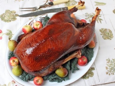 Roast Smoked Goose – A Christmas Goose Special