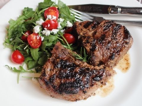 Grilled Lemon Rosemary Lamb Chops – Easy Yogurt Lamb Marinade Recipe