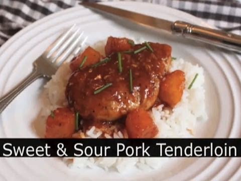 Sweet and Sour Pork Tenderloin – Foodwishes