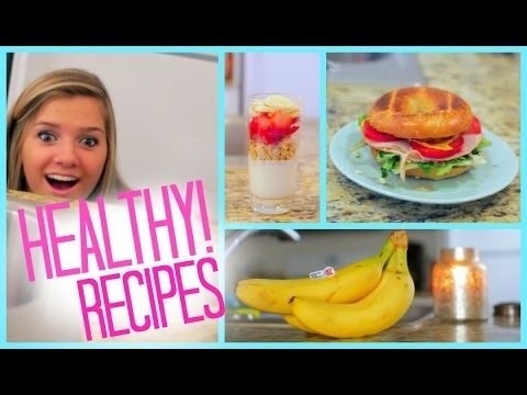 Healthy Food Ideas! Breakfast Lunch and Snacks | Fitness