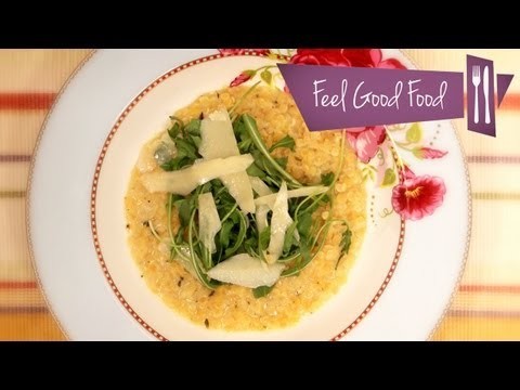 RED LENTIL RISOTTO: FEEL GOOD FOOD