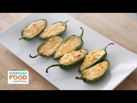 Roasted Jalapeno Poppers – Everyday Food with Sarah Carey
