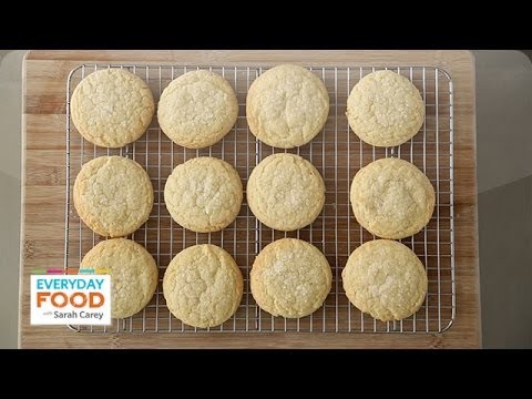 Old-Fashioned Lemon Sugar Cookie – Everyday Food with Sarah Carey