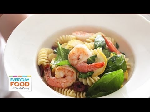 Summer Pasta Salad with Shrimp – Everyday Food with Sarah Carey