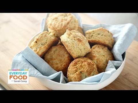 Savory Cheese and Chive Biscuits – Everyday Food with Sarah Carey