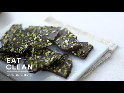 Dark Chocolate-Pistachio Bark – Eat Clean with Shira Bocar