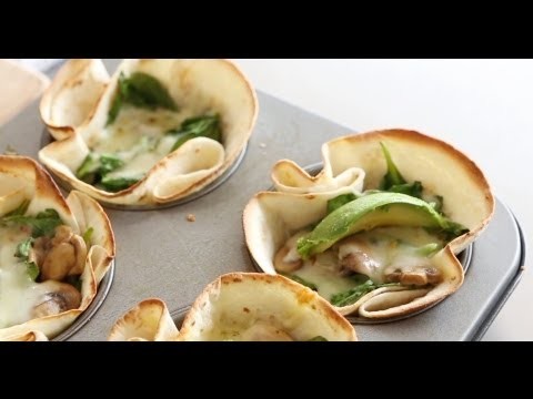 Mushroom-and-Spinach Cups | Everyday Food with Sarah Carey
