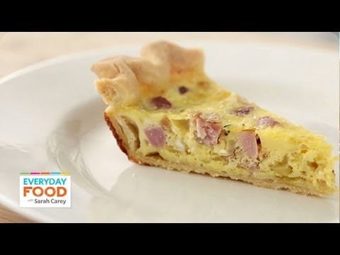 Gluten Free Recipe: Ham-and-Swiss Quiche – Reader Request Week – Everyday Food with Sarah Carey