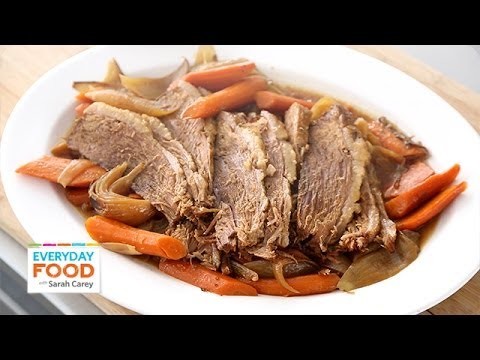 Slow-Cooker Brisket for Passover – Everyday Food with Sarah Carey
