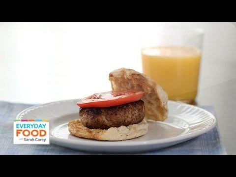 Fresh Breakfast Sausage Patty Recipe – Everyday Food with Sarah Carey