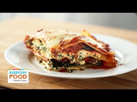 How To Cook Vegetable Lasagna- Everyday Food with Sarah Carey