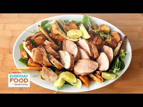 Spicy Pork with Parsnips and Sweet Potatoes – Everyday Food with Sarah Carey