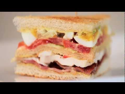 John Torode and the perfect Club Sandwich
