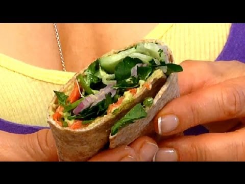 How to Make a Roll-Up Sandwich With Lavash Bread : Healthy Sandwiches & Easy Sides