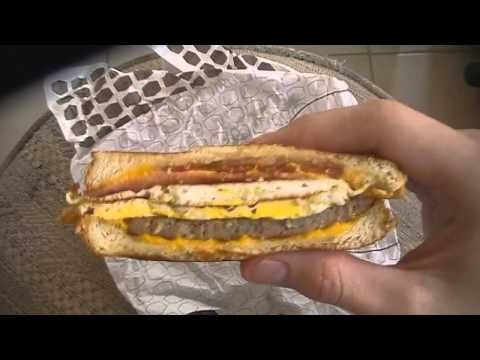 Jack In The Box – Loaded Breakfast Sandwich – Fast Food Review