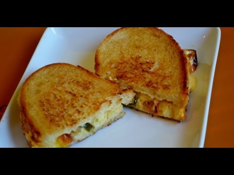 YUMMIEST Grilled Cheese Ever: Gourmet Grilled Cheese Sandwich Recipe