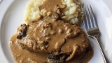 Creamy Mushroom Meatloaf Experiment – Meatloaf Cooked in Creamy Mushroom Gravy