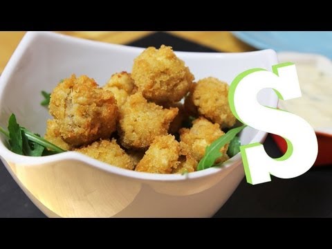 BREADED MUSHROOMS WITH HOMEMADE MAYO RECIPE – SORTED