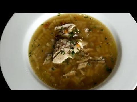 How to Make Italian Chicken Noodle Soup : Italian Cooking