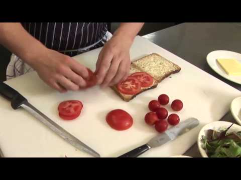 How To Make Tomato Sandwiches