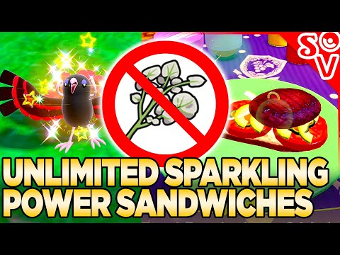 UNLIMITED Sparkling Power Sandwiches! No Herba Consumed & New Recipes – Pokemon Scarlet and Violet